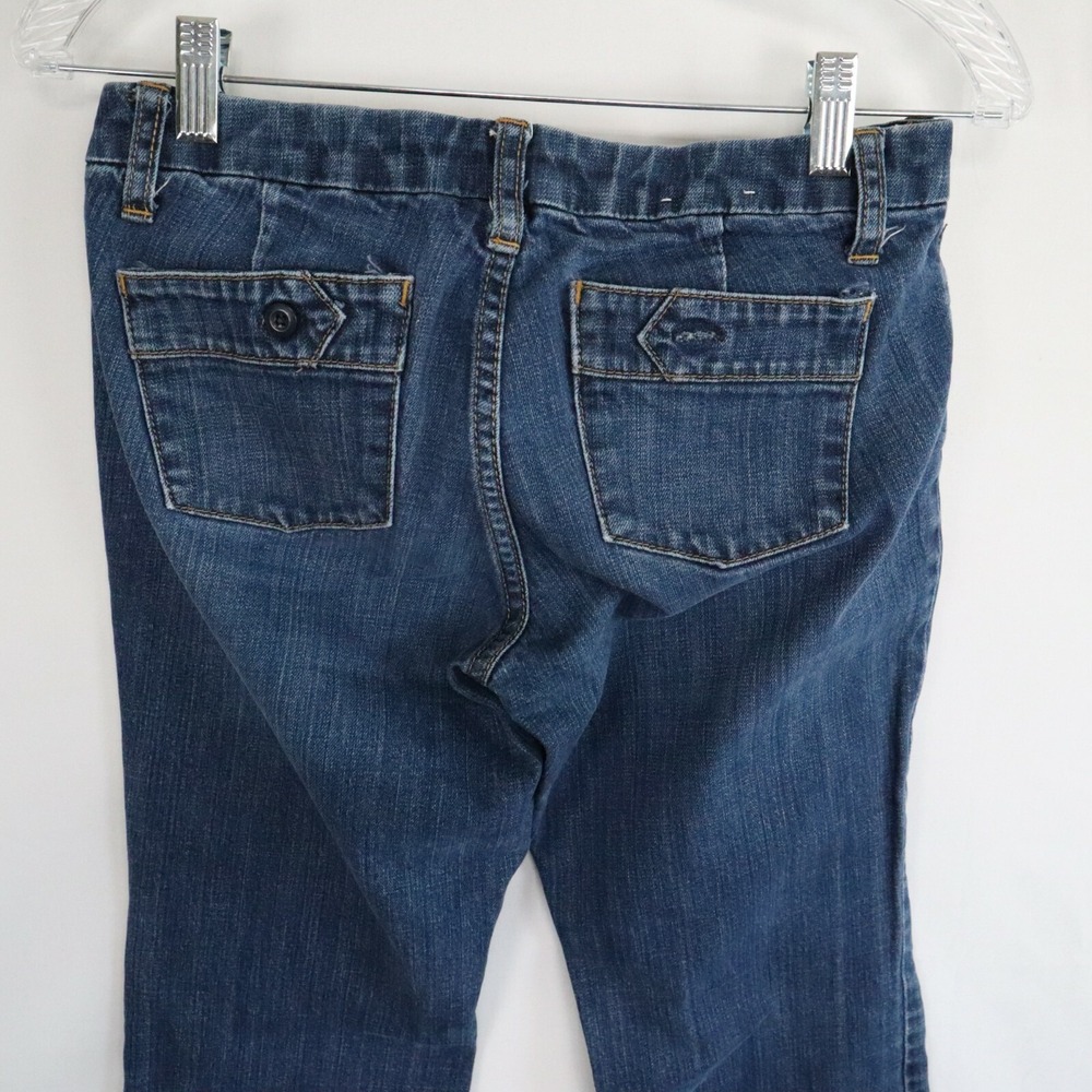 Banana Republic Jeans Womens 2 Stretch Bootcut‎ Flare Flex Denim Blue - Picture 4 of 8